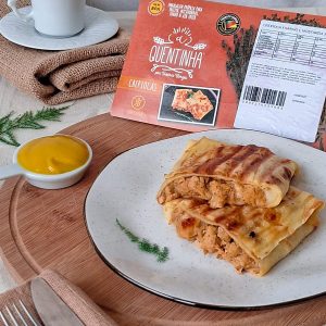 Crepioca Frango com Mostarda