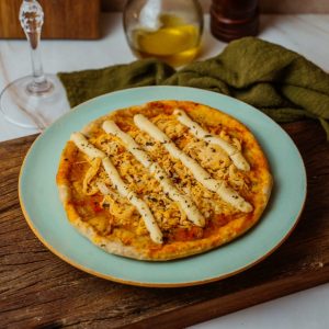 Pizza Integral Frango e Requeijão