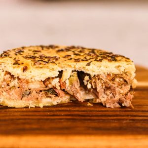 Mini Torta de Carne Louca Integral