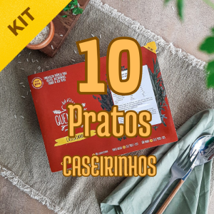 Kit Caseirinhos 10 Pratos
