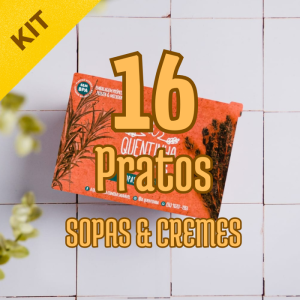 Kit Sopas e Cremes 16 Pratos