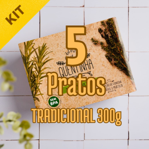 Kit Tradicional 300g - 05 UNIDADES